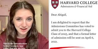 Winning Harvard University College Essay Inspires Many