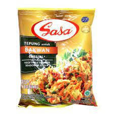 Dapat digunakan untuk aneka bakwan seperti bakwan sayur, bakwan jagung, dan bakwan udang. Sasa Tepung Bawang è¦çš®è³¼ç‰©