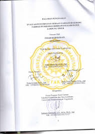 Oktober 24, 2008 sistem informasi rumah sakit terintegrasi. Karya Tulis Ilmiah Evaluasi Penyimpanan Sediaan Farmasi Di Gudang Farmasi Puskesmas Sribhawono Kabupaten Lampung Timur Pdf Download Gratis