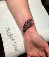 Realistic 3d Feather Tattoo W Drop Shadow By Nick Appolo Out Of Wilkes Barre Pennsylvania 570 Tattooing Co Bes Feather Tattoo Tattoos Feather Tattoos