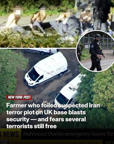 Shocked that security hadn't already spotted the suspicious group, she tried calling the UK's Ministry of Defence — then called 999, the UK equivalent of 911, when no one answered.