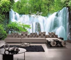 chinese style falls can be customized tv backdrop large big mural sofa 3d wallpaper wall stickers wall decor bedroom sitting room home decor from chenqiyi 45 wall wallpaper 3d wallpaper for