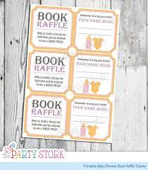 Baby Shower Raffles Ideas Baby Shower Book Raffle Tickets Pink For Girl Printable Baby Shower Baby Shower Book Baby Shower Raffle Baby Shower