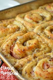 Croque Monsieur Rolls Grilled Ham And Cheese Ham And Cheese Ham And Cheese Sandwich