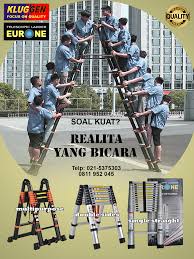 Konstruksi tangga semacam ini membuatnya stabil. Tangga Telescopic Murah Tangga Telescopic Tangga Aluminium Lipat Portable Praktis Dan Modern