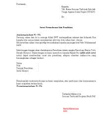 Contoh Surat Permohonan Izin Tempat Latihan Kumpulan Surat Penting