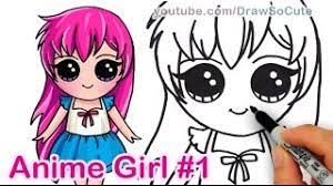 See more other easy cute. How To Draw Anime Girl Cute Step By Step 1 Manga Girl Youtube