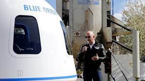 Just 18 years ago, amazon ceo jeff bezos established a company called blue origin with goals of one day taking mankind to space. Bidder Pays 28m For Space Trip With Amazon S Bezos Bbc News