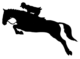 Jumping Horse Silhouette Clipart Cliparthut Free Clipart Horse Silhouette Horse Clip Art Horse Stencil