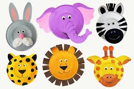 Printable Animal Masks Kids Crafts Fun Craft Ideas Firstpalette Com Paper Plate Animals Animal Crafts For Kids Animal Masks For Kids