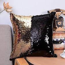 Does not include pillow inserts! Buy Casemantra Sequin Cushion Cover Standard Multi 1 Piece Online At Low Prices In India Amazon In