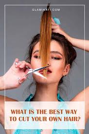 Be careful not to cut at an angle or let the scissors slip. How To Cut Your Own Hair A Pro Guide To Diy Haircuts For All Lengths