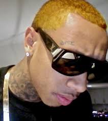 Chris brown dyed his hair blonde simply because he is a trendsetter and he felt that it was time for a change. well no actually he it will be closer to brown by alise12~ no not necisarily because my mom has blonde hair and my dad has dark brown almost black and my hair is almost bleach blonde but. Tyga Hops On The Wiz Khalifa Chris Brown Bandwagon And Goes Blonde