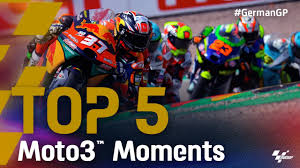 Honda pro racing is the official honda racing site with motogp, moto2, moto3, sbk, wss, mx1, mx2, world enduro, ewc, wec, dakar, rally, trials and world racing news, features, blogs, results, calendars, circuits, teams, riders, machines, images and videos. Top 5 Moto3 Moments 2021 Germangp Youtube