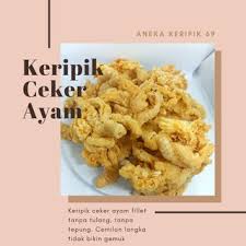 Kreativitas masyarakatpun kian tinggi, ceker ayam digunakan untuk berbagai variasi makanan seperti sup kaki ayam, mie ayam ceker, bakso ceker ayam. Keripik Ceker Ayam Tanpa Tulang Shopee Indonesia
