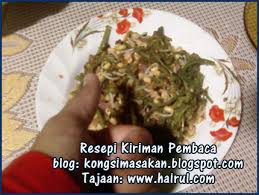 Sedap di makan bersama ikan kembung goreng!. Resepi Kerabu Pucuk Paku Special Chef Hairul Hissam