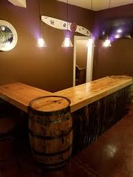 Bourbon Barrel Bar Basement Bar Designs Basement Bar Home Brewery