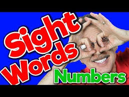 Sight Words Numbers Sight Words Kindergarten High Frequency Words Jack Hartmann Youtube Sight Words Kindergarten Sight Word Songs Sight Word Coloring