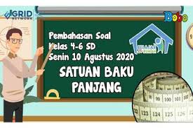Soal satuan panjang kelas 4 cara menentukan hubungan antar satuan panjang oleh maya safitri diposting pada desember 27 2020 cara menentukan hubungan antar satuan panjang kita akan membahas tentang cara. Kerjakan Latihan Soal Matematika Tentang Satuan Baku Panjang Di Video Ini Bobo