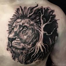 Lion Tattoo Design On Chest 7 Tb1080 Lion Tattoo Design Tattoos For Guys Lion Chest Tattoo