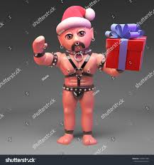 Gay Bondage Master Wears Santa Claus Stock Illustration 1439677100 |  Shutterstock