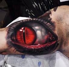 Dont forget to rate and comment this tatto!! Red Snake Eye Watching You 3d Tattoo Best Tattoo Ideas Gallery Eye Tattoo Realistic Eye Tattoo 3d Tattoo