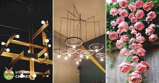 There's just a hole in the ceiling there now.) i started to toy around with the idea of giving an inexpensive brass chandelier a faux finish makeover to cut costs, and i went to pinterest to seek inspiration. 34 Beautiful Diy Chandelier Ideas That Will Light Up Your Home