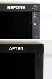 Easy Furniture Repair That Matches Ikea Paint Colors Kaleidoscope Living Ikea Paint Furniture Repair Black Office Furniture