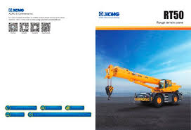 xcmg truck crane rt50 construction xcmg pdf catalogs