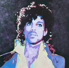 I love finding these works of Art by Prince fans all over the country!  These are just a few recent ones I've acquired