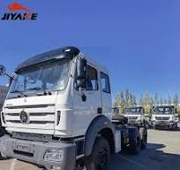 China Used Beiben Vehicles North Benz V3 420HP 6X4 Trailer Head Truck  Tractor Horse for Sale
