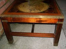 I glued them in and once dry, i then i have an old maps theme in my study and will be trying to adapt your work as soon as i'm able to do so. Vintage Retro Wood And Brass Coffee Table With Old World Map Design Glass Top 313141740