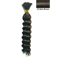 Micro braid weave for weaving in 100% human hair tired of sitting for hours and hours of braiding? Deep Bulk Braiding Hair Micro Braid Hot Selling Length 18 2 Pack Deal Color 2 Dark Brown Walmart Com Walmart Com