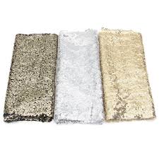 Moda Sparkly Pullu Kumas Masa Ortusu Masa Runner Dugun Ziyafet Olay Dekorasyon Icin Diy Craft Malzeme