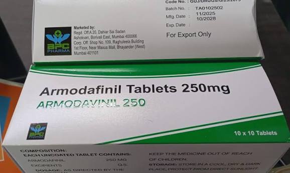 Armodafinil 250mg Tablet (10 Tablets per Strip) at ₹ 210/strip in Nagpur