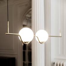 Nordic Modern Simple Metal Electrophoresis Gold Restaurant Double Head Chandelier Designer Light Luxury Bedroom Bedside Table Lamp Boz 007 Gold Pendant Lighting Pendant Light Design Simple Chandelier