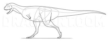 How to draw a carnotaurus. How To Draw A Carnotaurus Carnotaurus Dinosaur Step By Step Drawing Guide By Alatriste Dragoart Com