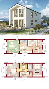 Haus grundriss ideen vom landhaus, bungalow, villa, einfamilienhaus, mehrfamilienhaus, reihenhaus bis zur stadtvilla. Modernes Satteldach Haus Ohne Dachuberstand Bauen Einfamilienhaus Grundriss Schmal 130 Qm 4 Haus Schmales Grundstuck Schmales Haus Grundriss Einfamilienhaus