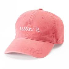 Women S So Killin It Baseball Cap 13 Liked On Polyvore Featuring Accessories Hats Embroidered Hats Cute Baseball Hats Baseball Hats Baseball Women