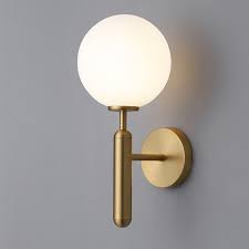 Modern Glass Ball Wall Lights Gold Black Dining Room Bathroom Bedroom Bedside Wall Mounted Lamp Lighting Restaurant Stair Sconce Led Indoor Wall Lamps Aliexpress