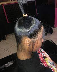 Weave Specialist A Super Mom On Instagram Frontal In The Front Only Ponytail Inspiredby My Boo Hair Styles Glam Hair How To Curl Short Hair