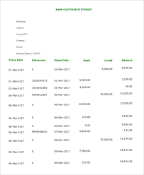 Bank Statement Templates 13 Free Word Excel Pdf Forms Statement Template Bank Statement Word Template