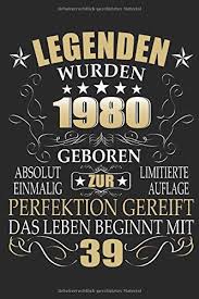 39 Geburtstag Legenden Wurden Im Mai 1980 Il Miglior Prezzo Di Amazon In Savemoney Es
