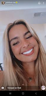 Addison Rae On Snapchat Bahamas Filter Green Eyes Famous Girls Addison Hair