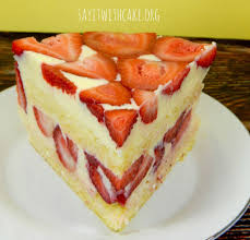 Strawberry Fraisier Cake Recipe Baking Dessert Drinks Sweet Savory