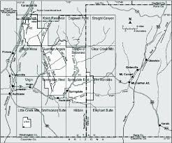 To zion canyon, zion np. Location Map Of Zion National Park Showing U S Geological Survey 7 5 Download Scientific Diagram