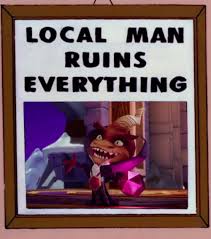 F is for a fire that burns down the whole town, u is for uranium…bombs! Kamkairo He Poisoned Our Water Supply Burned Our Crops And