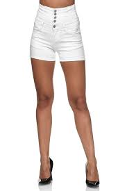This season is all about the high waistline so take a note from the nineties and update your look with the high waisted pants selection at farfetch. Miss Rj Jeansshorts 2825 High Waist Jeans Shorts Hot Pants Online Kaufen Otto
