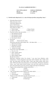 We did not find results for: Menarik Soal Ulangan Harian Bahasa Arab Kelas 8 Semester 2 Viral