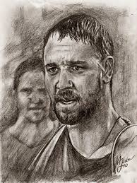 Father to a murdered son, husband to a murdered wife. My Name Is Maximus Decimus Meridius Drawing By Maren Jeskanen